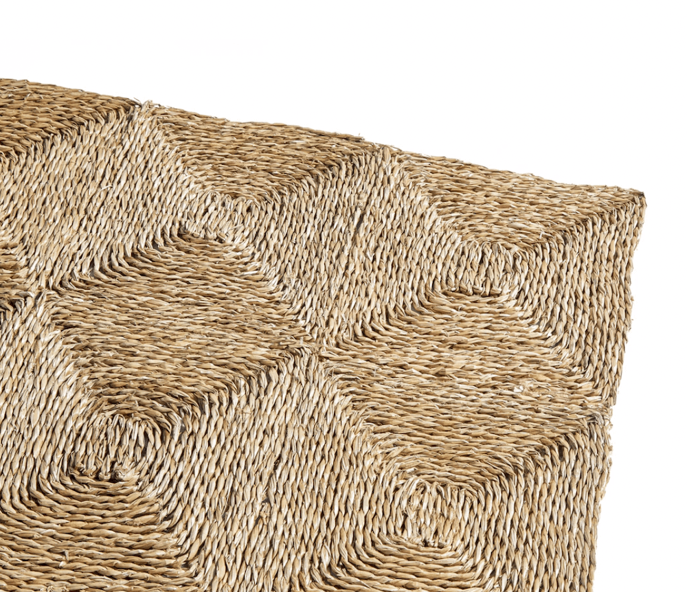 Woven Seagrass Rug from Rush House