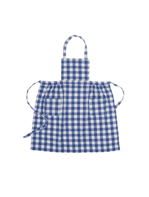 Blue Gingham Apron from Heather Taylor Home