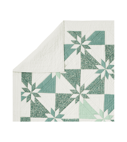 Hunter Green Quilt from Lands End