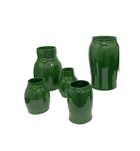 Green Ceramic Vase from KRB