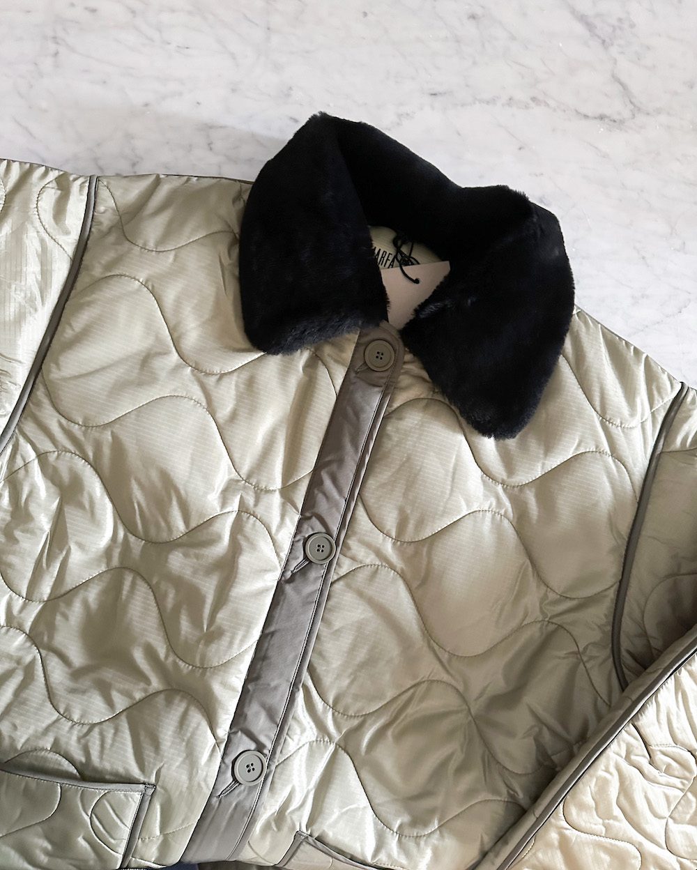 COACH®  Quilted Jacket